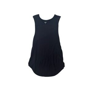 YoungLA Muscle Tank - Black Size Medium Long Drop Hem EUC